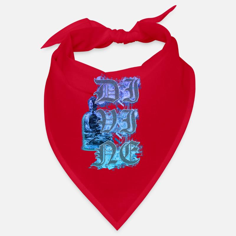 Bouddha divin Géométrie sacrée Abstrait Bandana