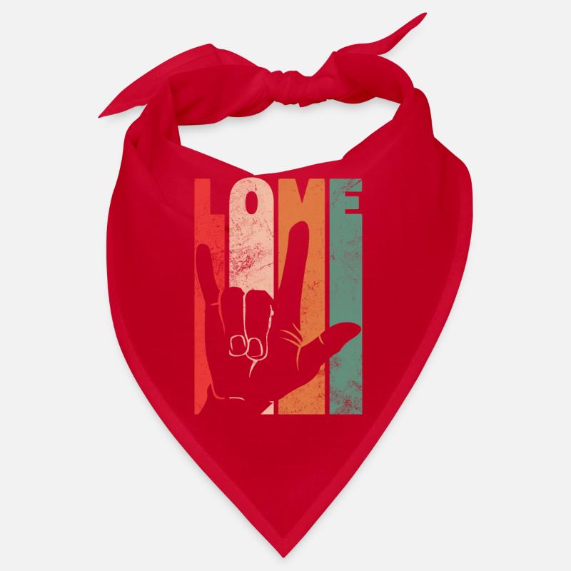 Love Deaf Pride Bandana