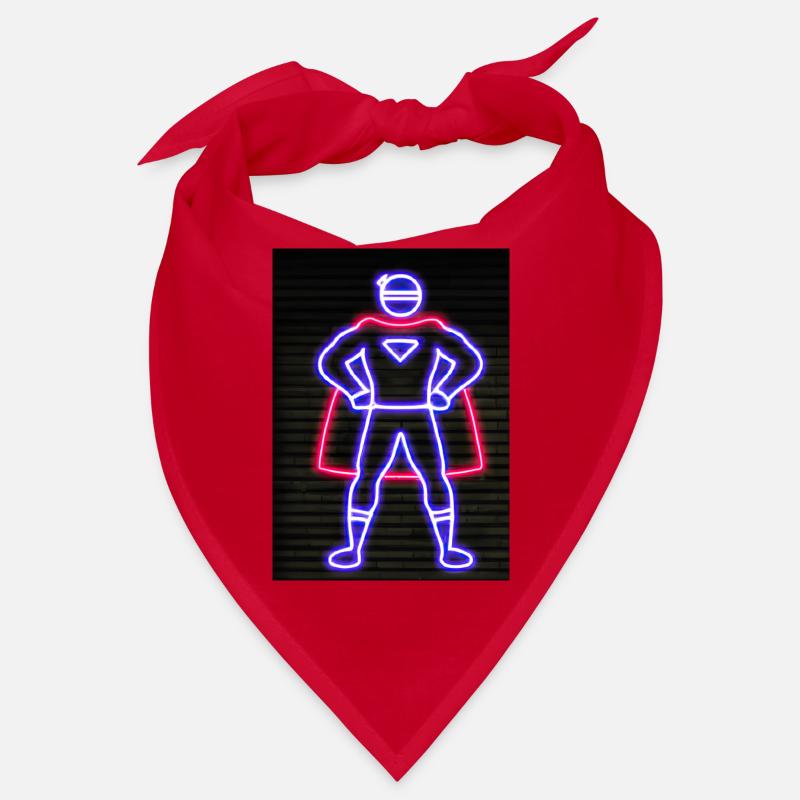 Superhelden Neon Bandana
