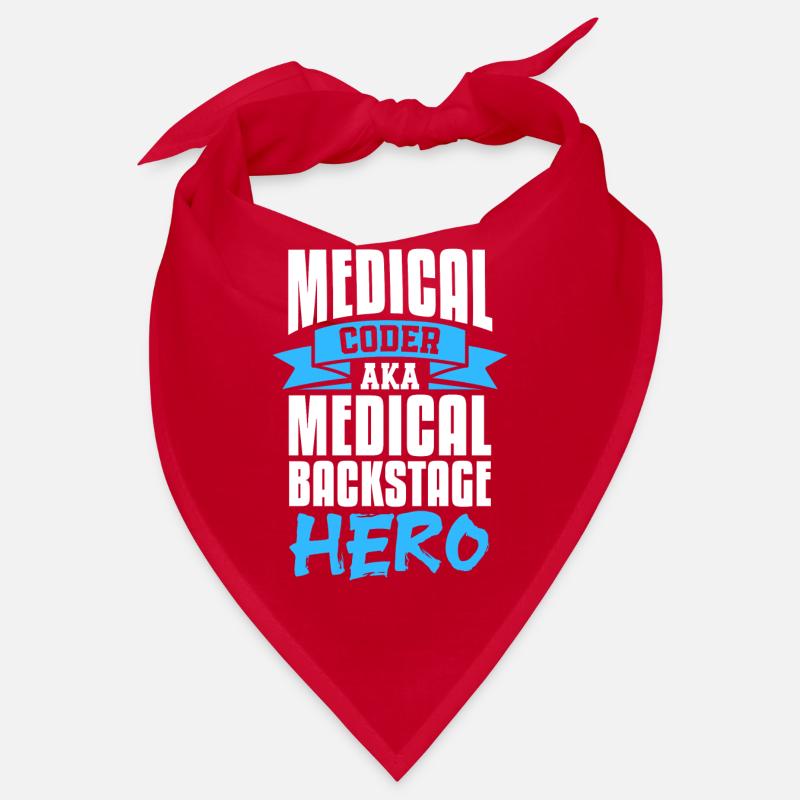 medical coder aka medical backstage hero Design Bandana