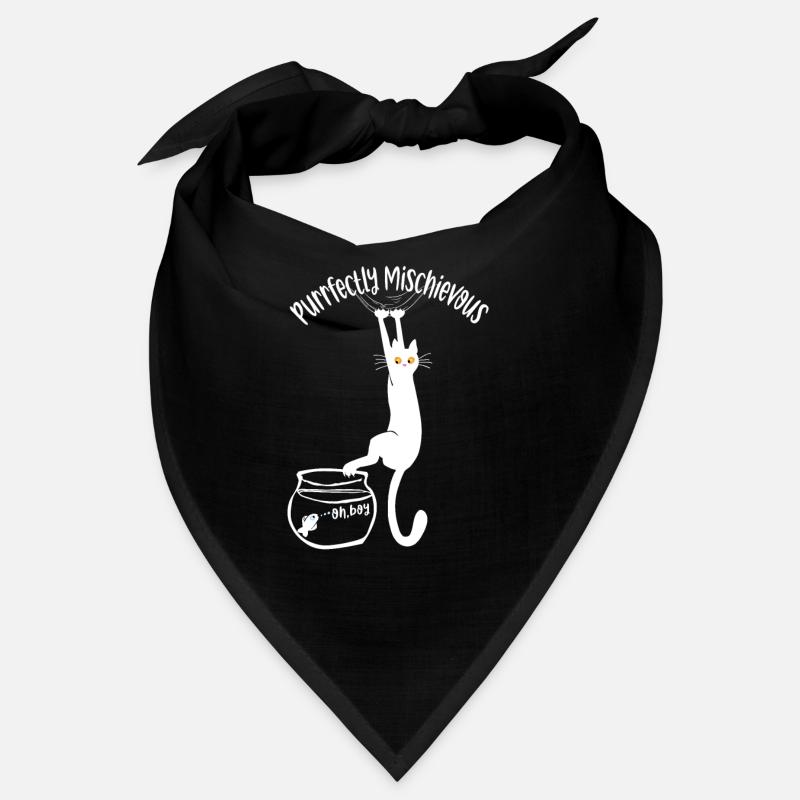 Schnurrend schelmisch Bandana