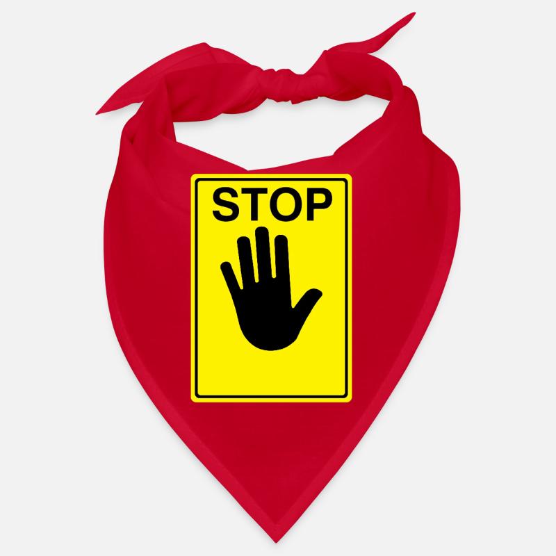 Stop Sign Logo Bandana