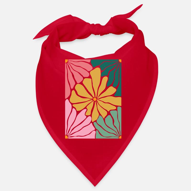 Boho Flowers Bandana