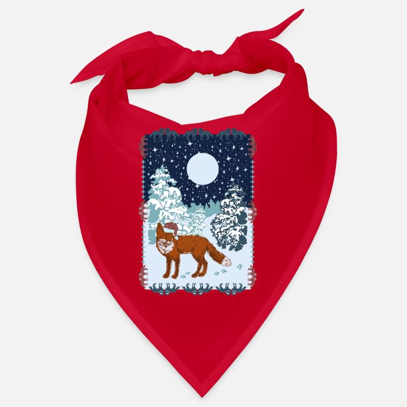 FOX UNDER MOONLIGHT Bandana