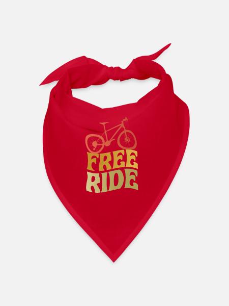 Cycopath Fahrrad E-Bike Radfahren Rennrad Fahrrad - Bandana - Rot - Vorne