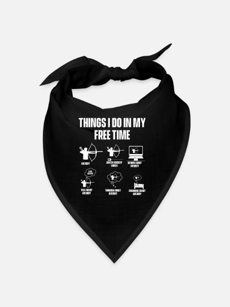 Archery - Bow Hunter Design Archery Arrow - Bandana - black - Front