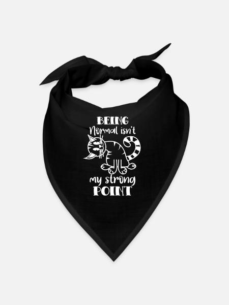 limited edition cat owner cat funny - Bandana - black - Front