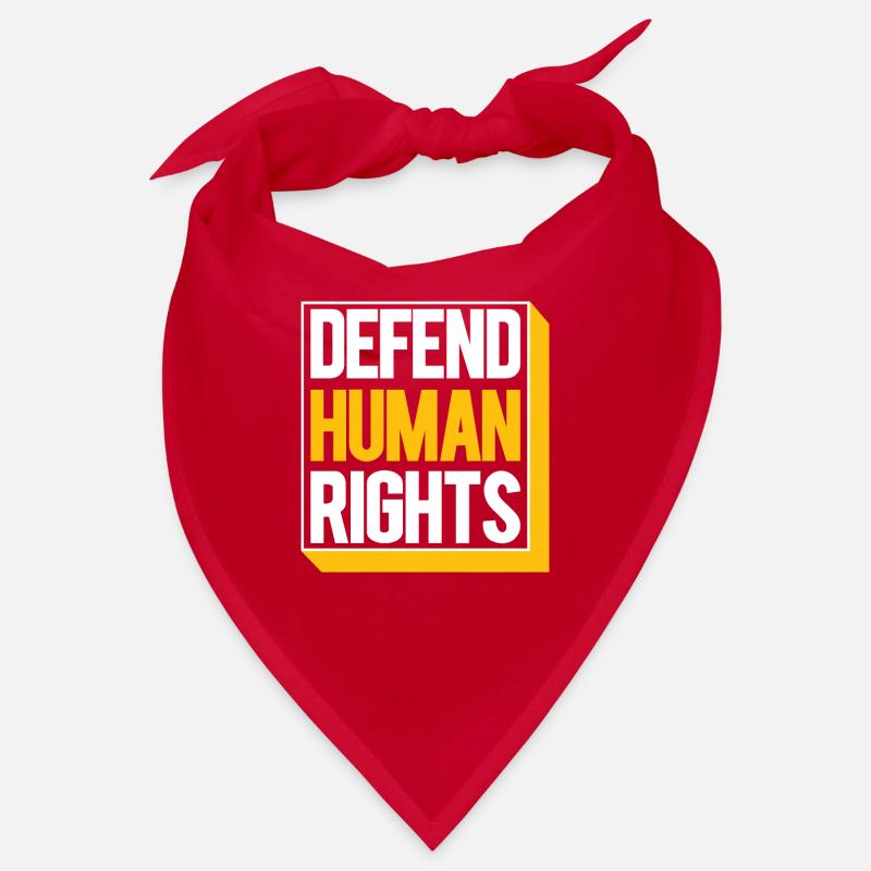 Human Rights Politics Freedom Demonstrating Bandana