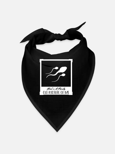 Old Photo - Spermium - Bandana - black - Front