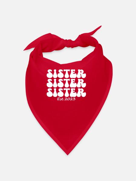 Sister 2023 - Bandana - red