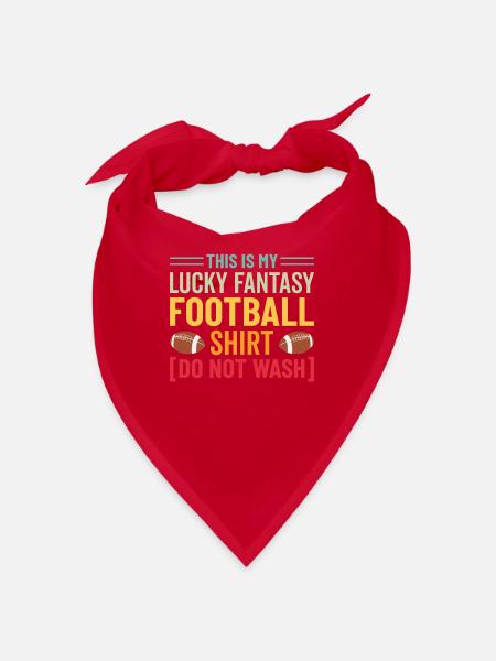 Fantasy Football - Bandana - Rot - Vorne