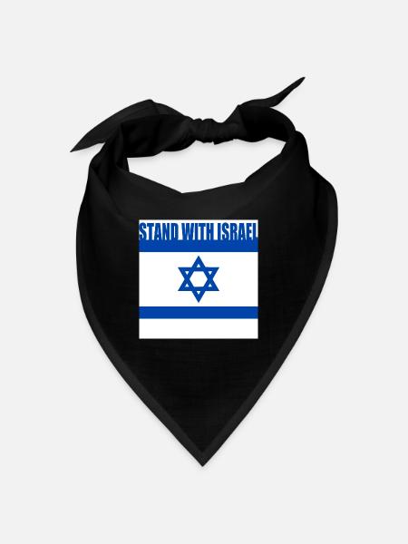 Stand with israel - Bandana - red - Front