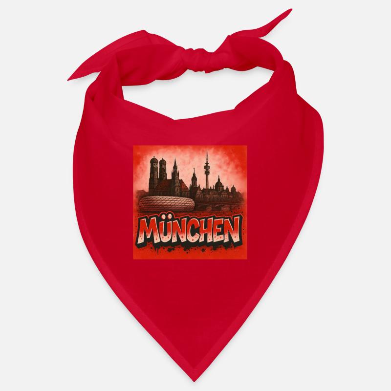 Muenchen in Graffiti Stil Bandana