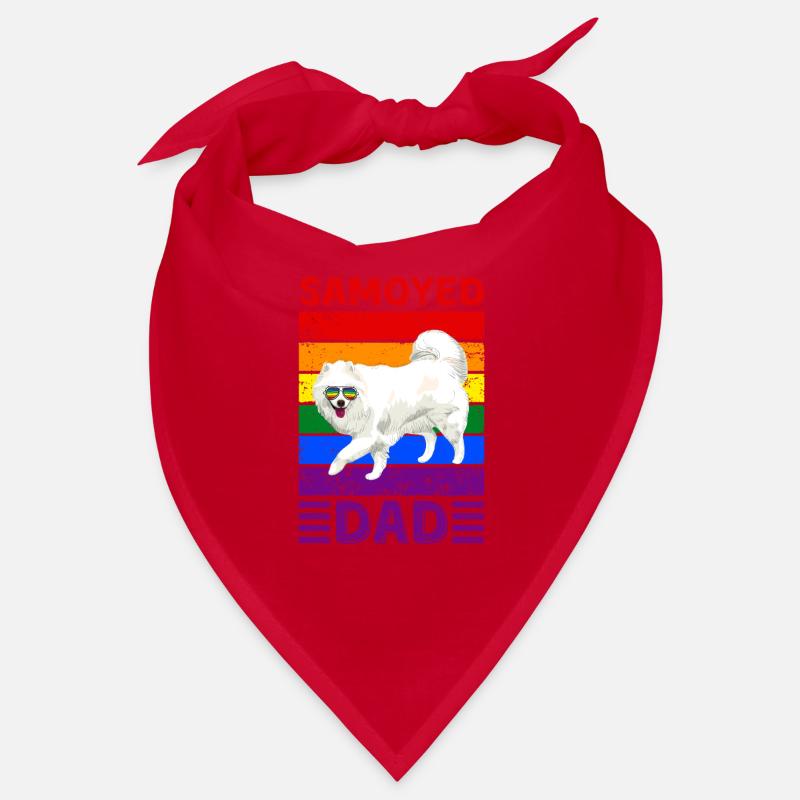 Samojedischer Vater LGBTQ Bandana