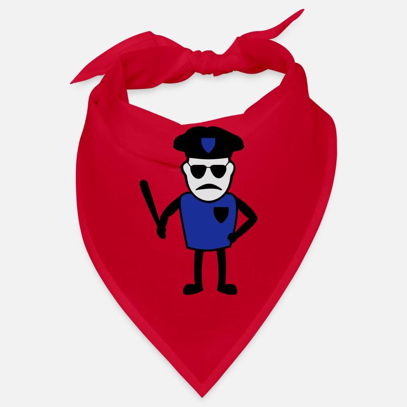 Policeman avec matraque Bandana