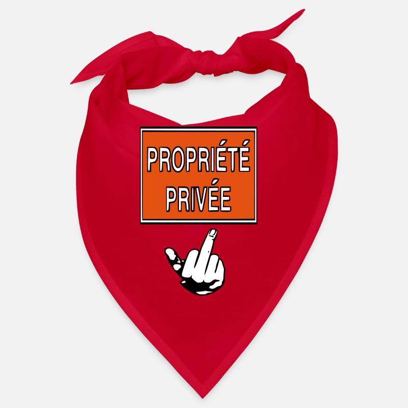 propriété privée Bandana