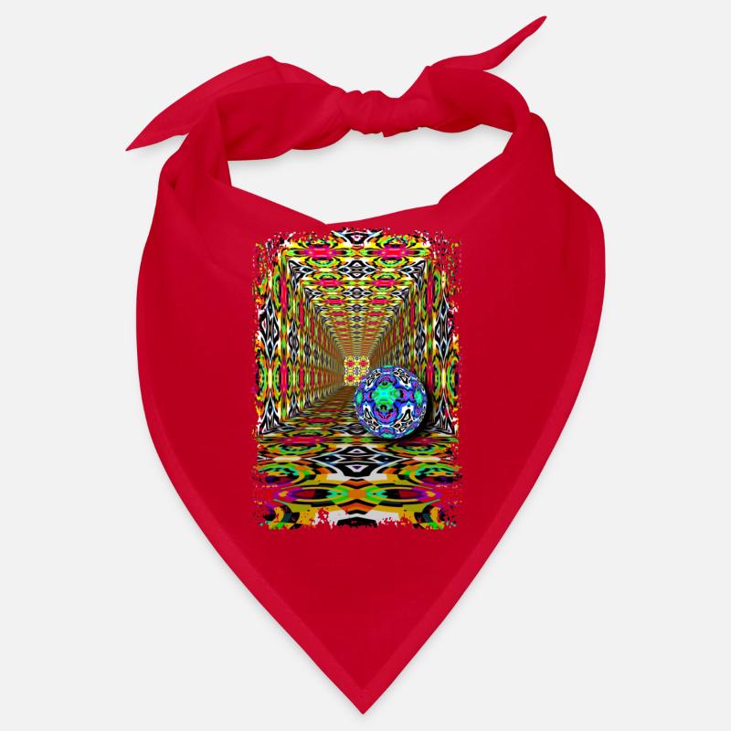 psychedelic kaleidoscope ball Bandana