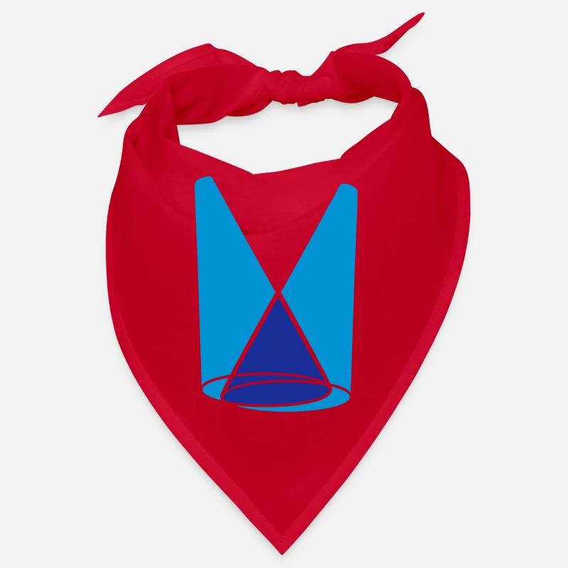 2 spotlights light cone stage Bandana