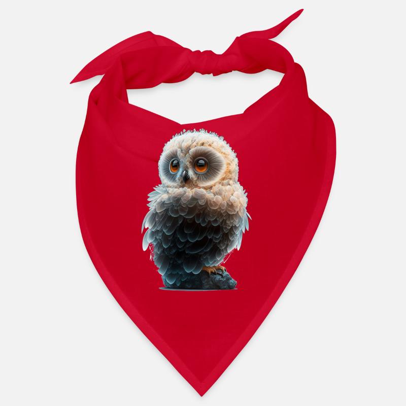 3D Eule Bandana