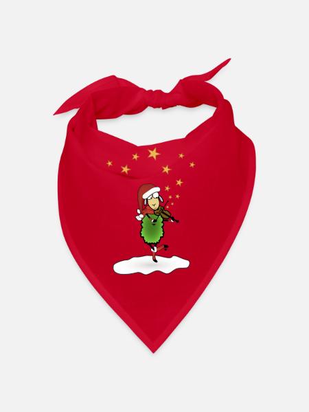 Weihnachten Folk music - Bandana - Rot - Vorne