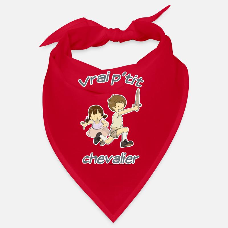 Echter kleiner Ritter - Bandana - Rot