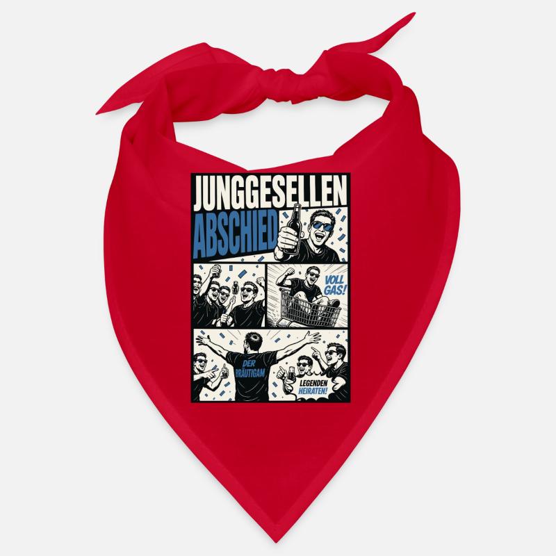 Junggesellenabschied Comic Bandana