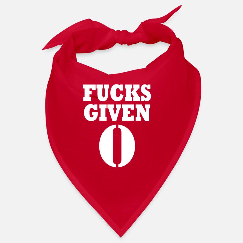 Zero fucks given Bandana
