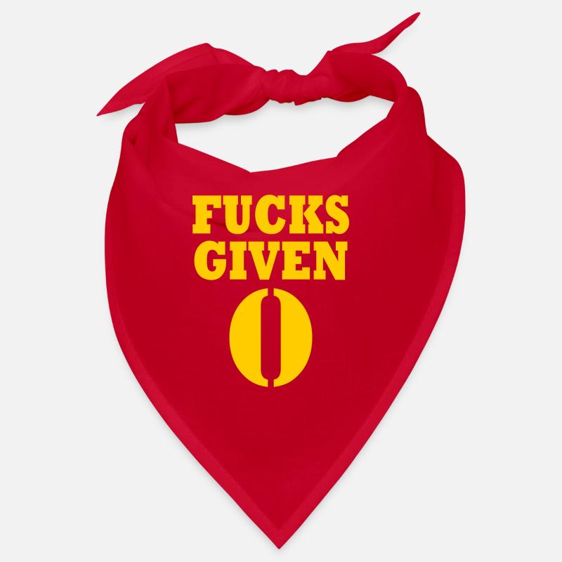 Zero fucks given Bandana