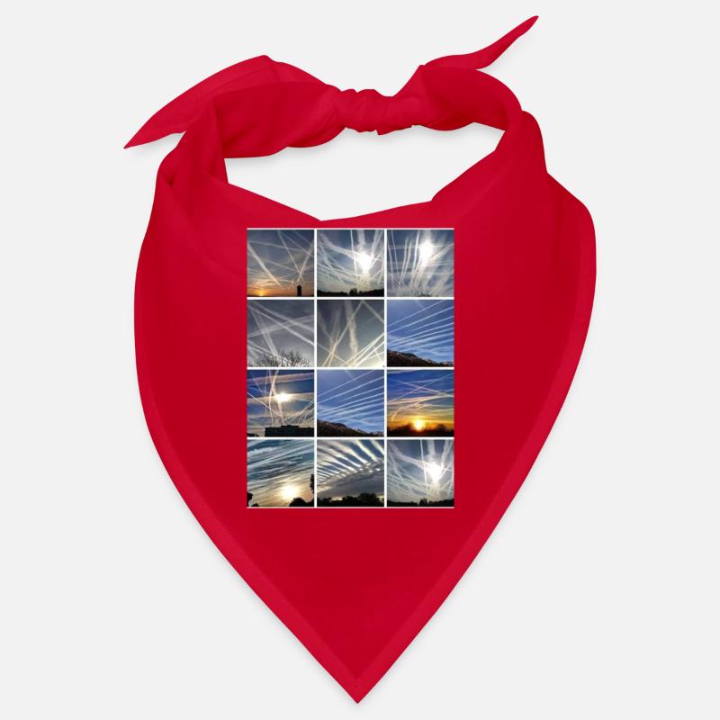 Chemtrails Clouds Bandana