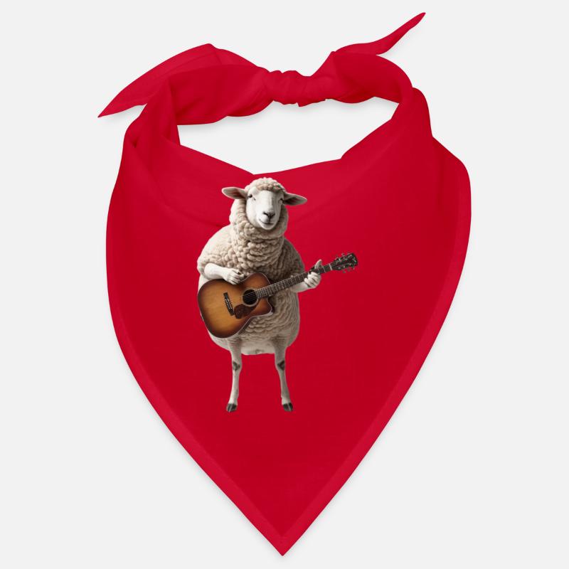 Schaf Schaf Gitarre Bandana