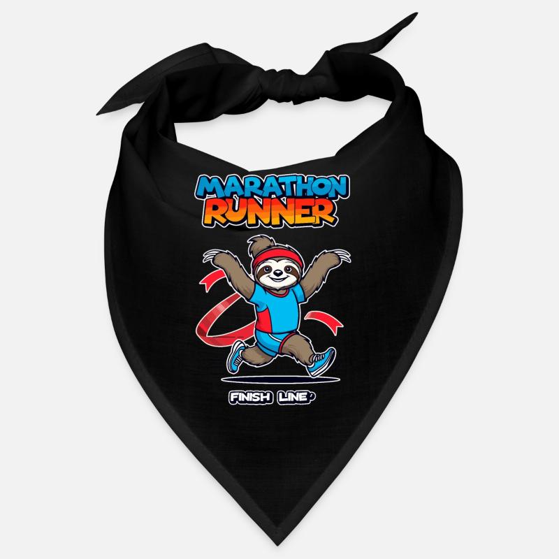 Sloth Marathon Runner Bandana