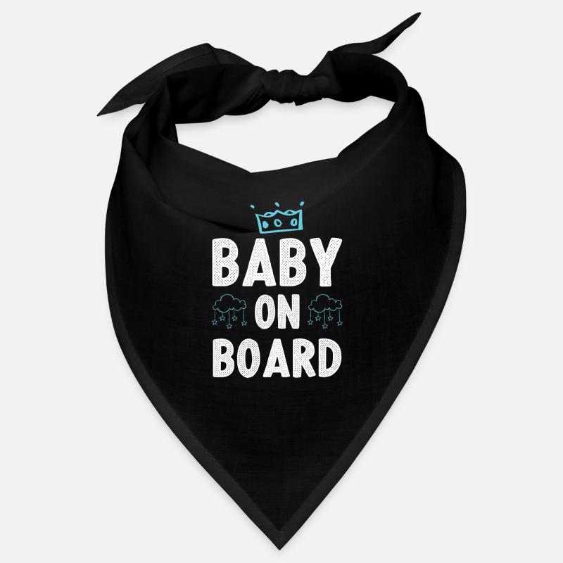 Bébé à bord Bandana