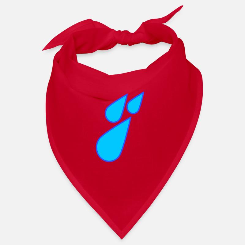 Raindrops Bandana