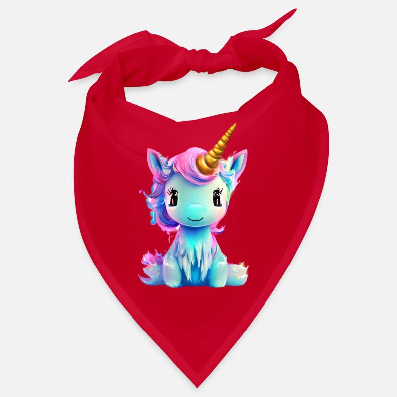 Einhorn Mädchen Unicorn Fabeltier Einhörner Bandana