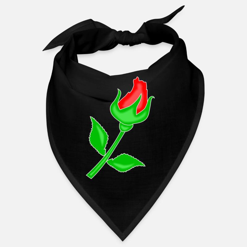 Rose Red Bandana