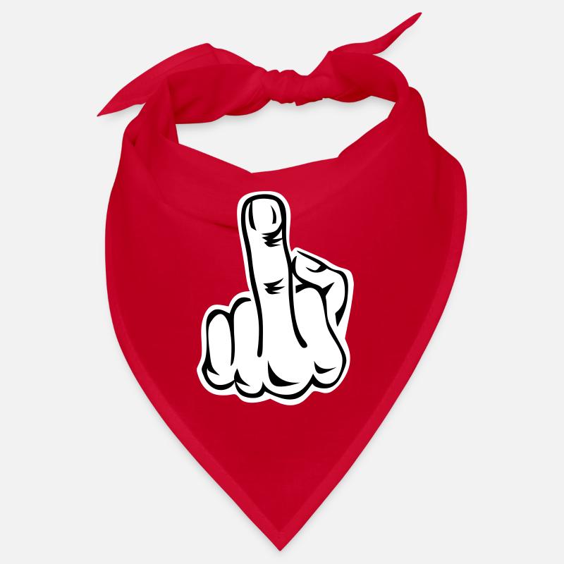 Stinkefinger Middle Finger 2c Bandana