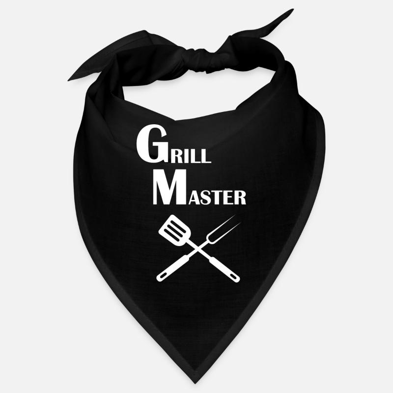 Grill Master Grillen Grillkönig Geschenkidee Mann Bandana