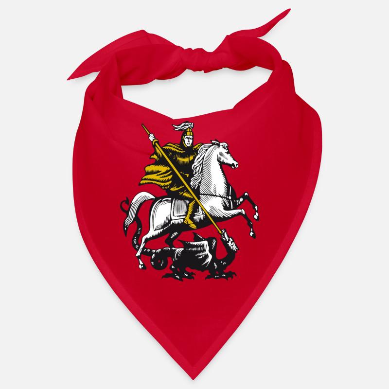 Ritter & Drache Drachentöter Pferd & Reiter Bandana