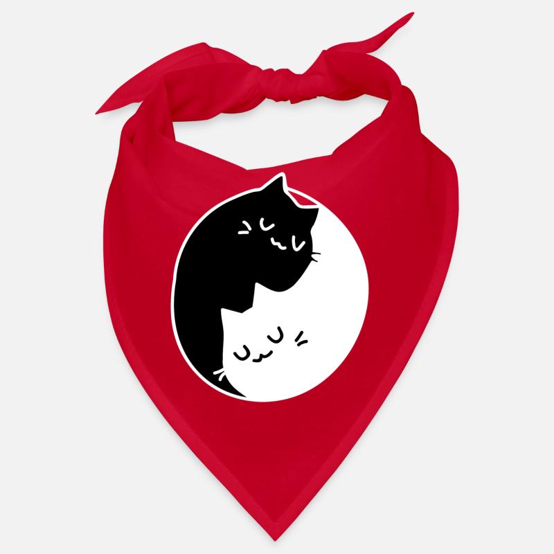 Ying Yang Cats Gift Idea Bandana