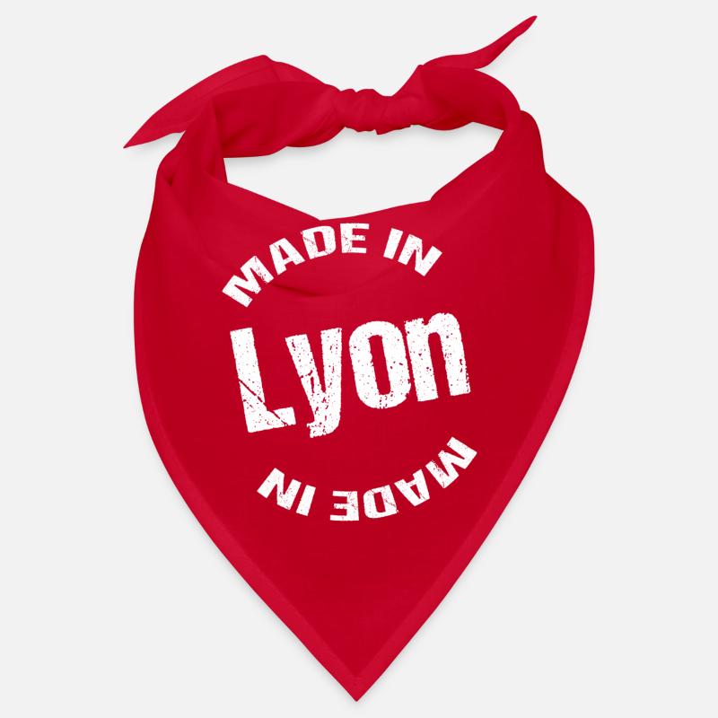Made In Lyon blanc Bandana