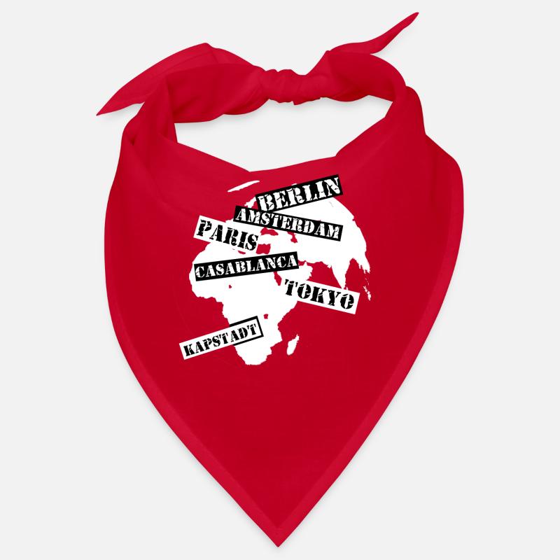 Paris Berlin Amsterdam Bandana