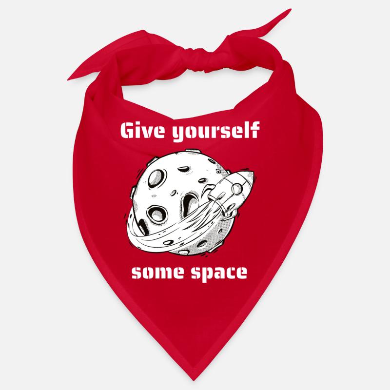 Give Yourself Some Space Retro Outer Space Designs Bandana