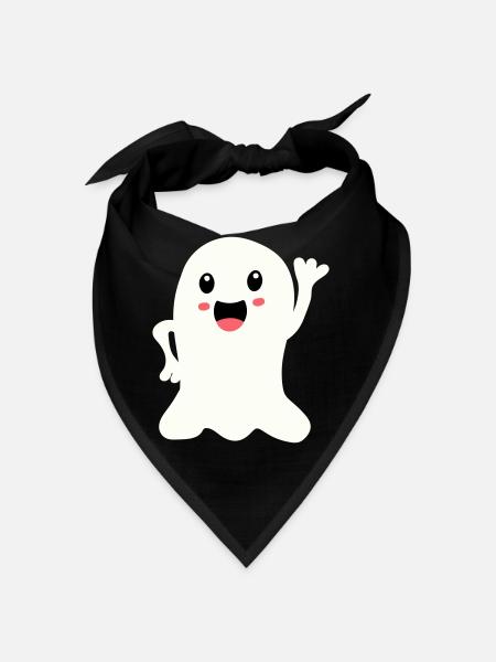 ghost 2 - Bandana - Schwarz - Vorne