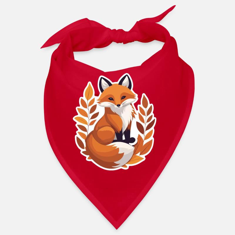 Fuchs im Herbst #3 Bandana