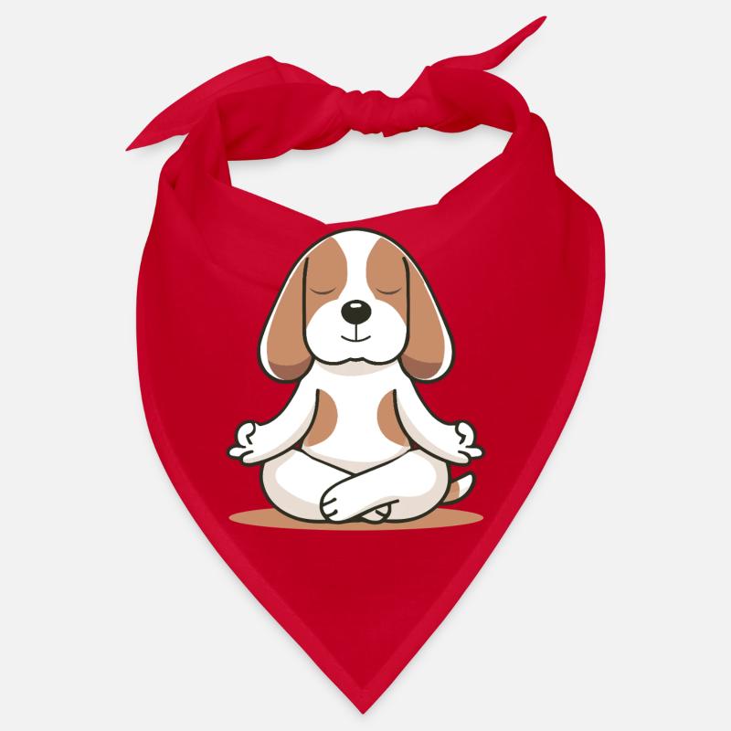 Meditating Beagle – Calm & Mindfulness Bandana