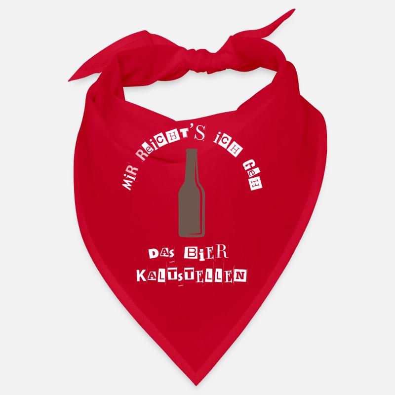 I've had enough, I'm going to put the BEER COLD men Bandana