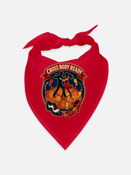CROSS BODY READY - Bandana - Rot - Vorne