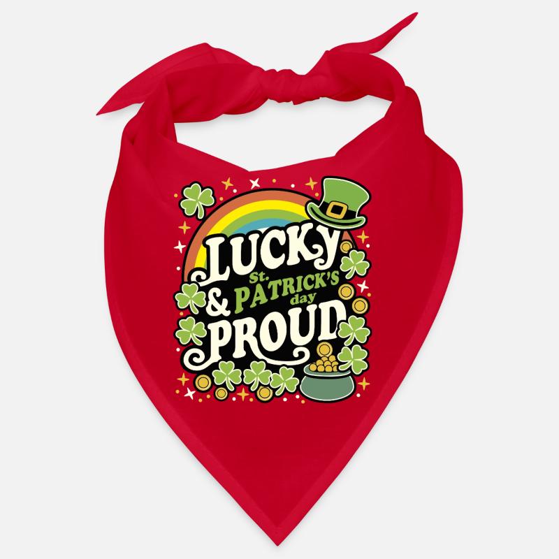 Lucky and Proud ST PATRICK Bandana