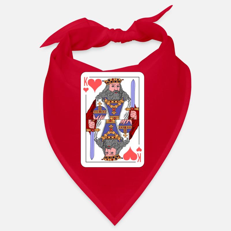 King Playing Card Gift Idea Bandana