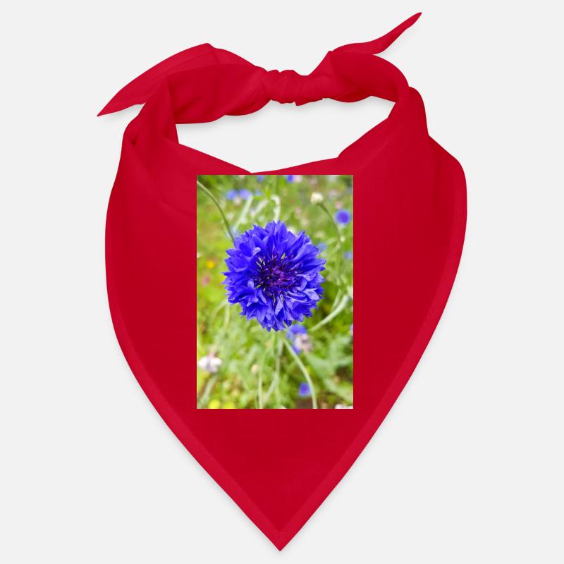 bluebottle also cornflower cornflower cyan Bandana
